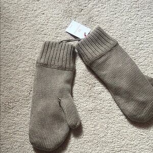 Aritzia Sunday Best Cozy Knit Mittens